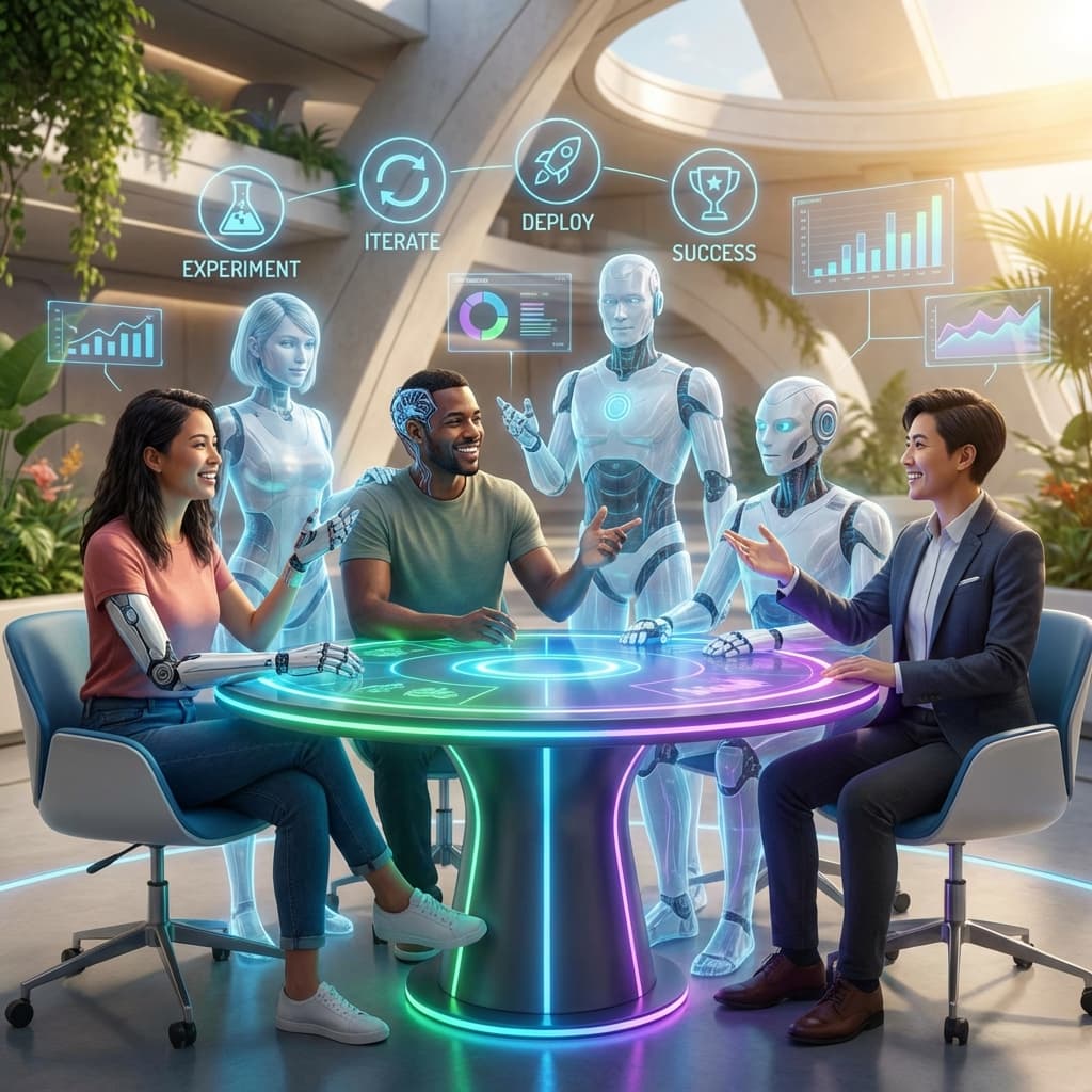 Organizing the AI-First Startup: Team Topologies, Processes, and Culture for Rapid Experimentation