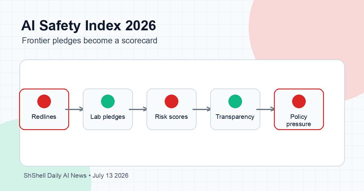 The Summer 2026 AI Safety Index Turns Voluntary Pledges Into a Scorecard