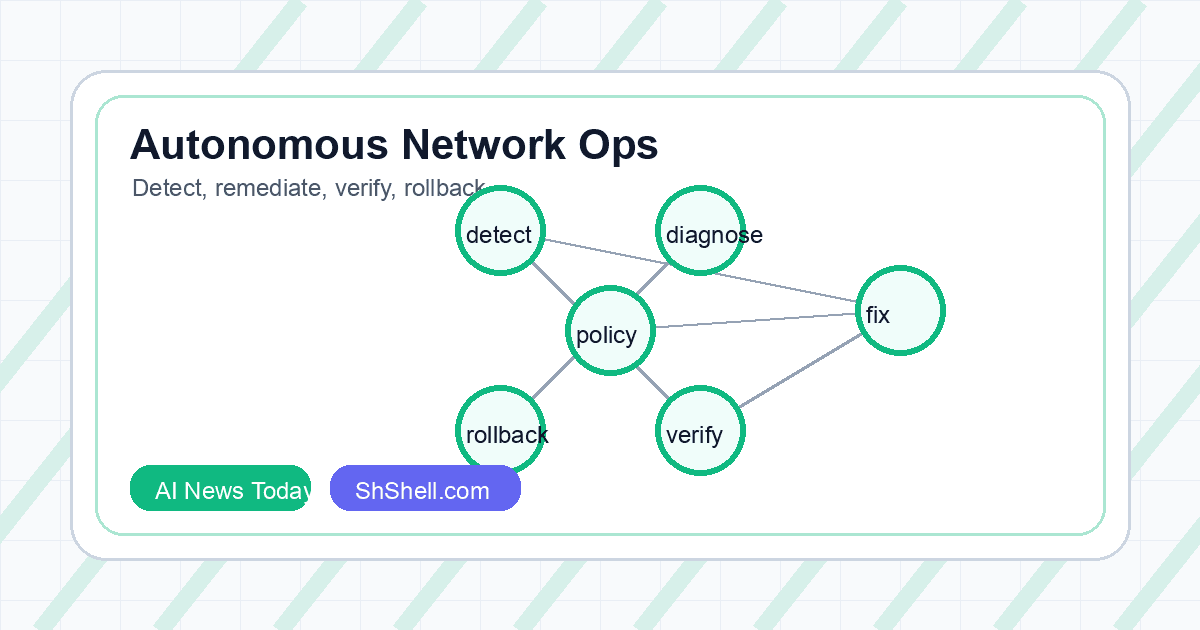 Autonomous Network Incident Resolution Shows Where Agentic AI Can Earn Real Trust