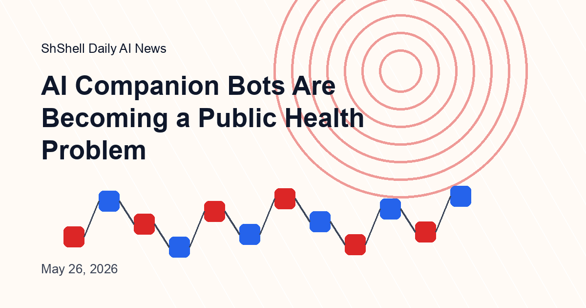 AI Companion Bots Are Becoming a Public Health Problem