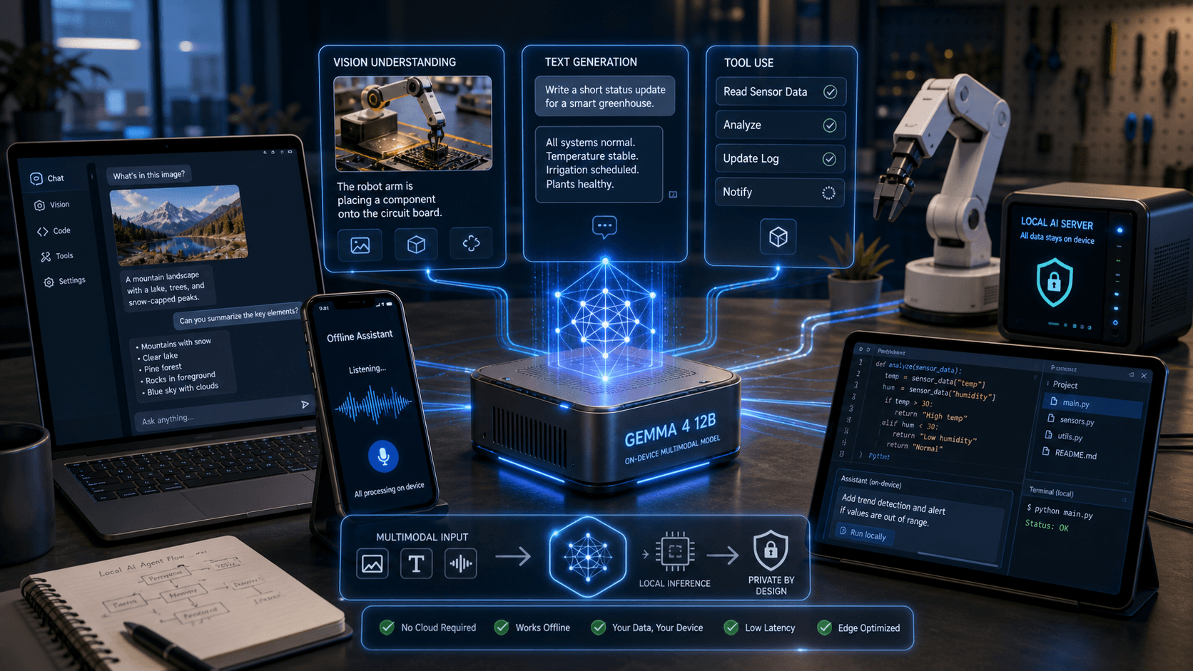 Google Gemma 4 12B Makes Local Multimodal AI Agents a Practical Enterprise Question