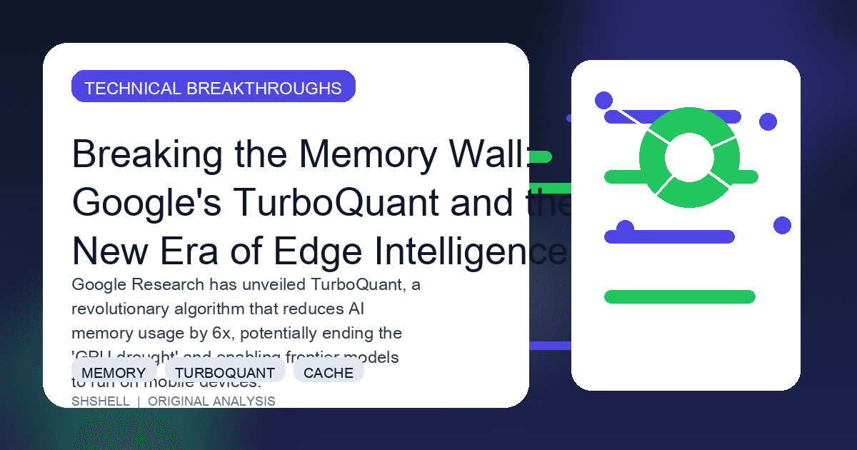 Breaking the Memory Wall: Google's TurboQuant and the New Era of Edge Intelligence