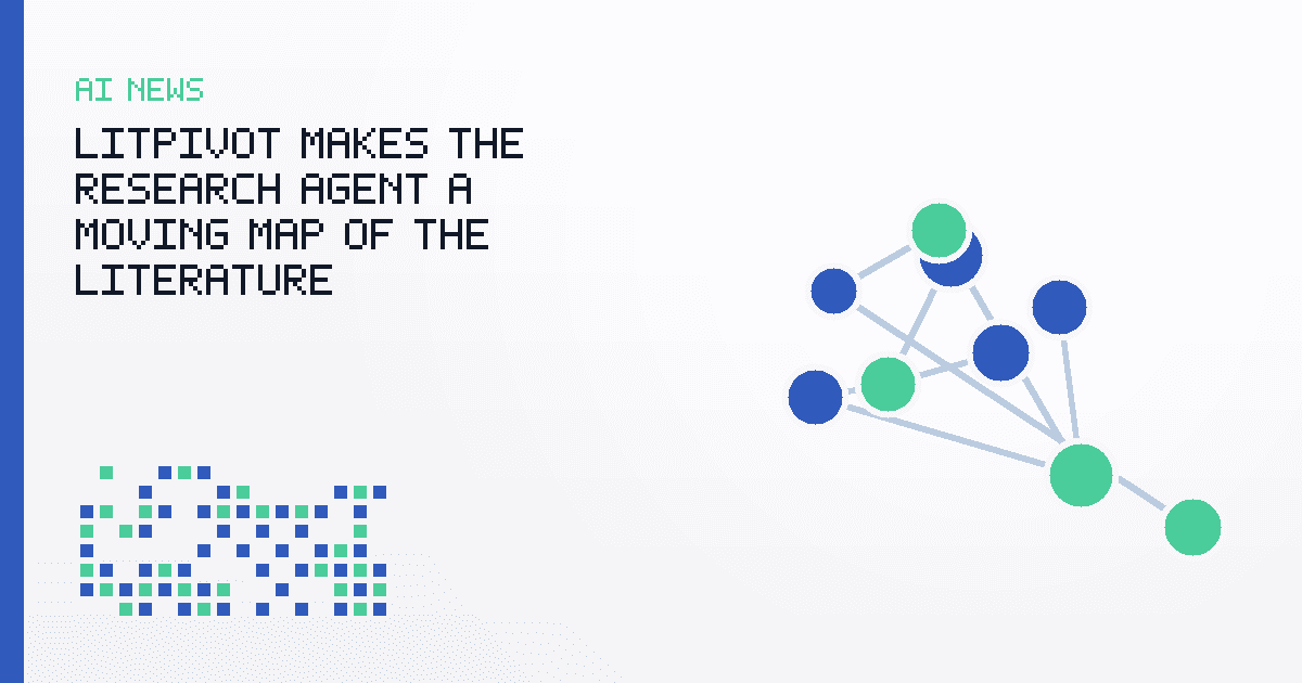 LitPivot Makes the Research Agent a Moving Map of the Literature