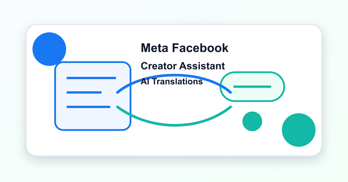 Meta's Facebook Creator Assistant Turns AI Into a Retention Tool for the Creator Economy