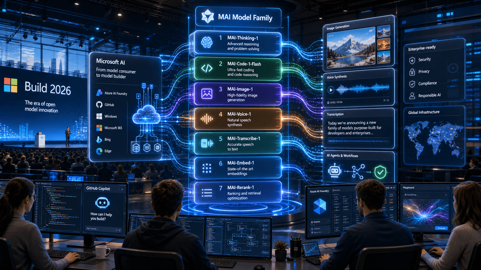Microsoft's MAI Model Family Turns Build 2026 Into an Agentic AI Platform Reset