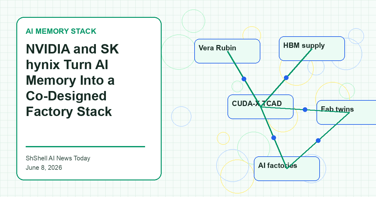 NVIDIA and SK hynix Turn AI Memory Into a Co-Designed Factory Stack