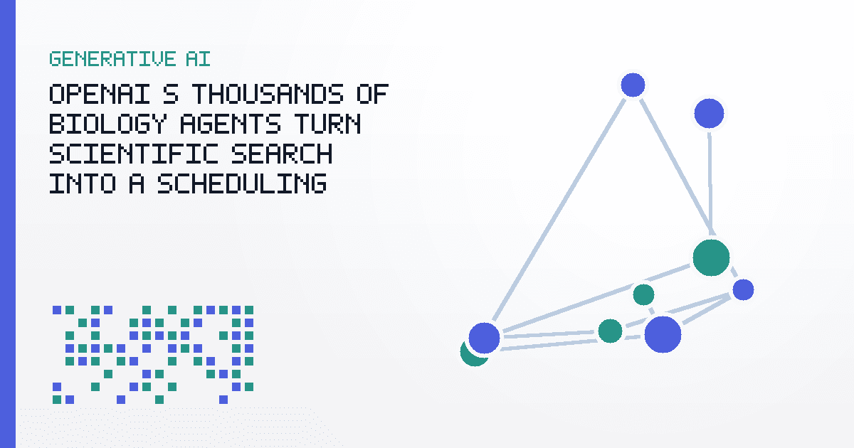 OpenAI’s Thousands of Biology Agents Turn Scientific Search Into a Scheduling Problem