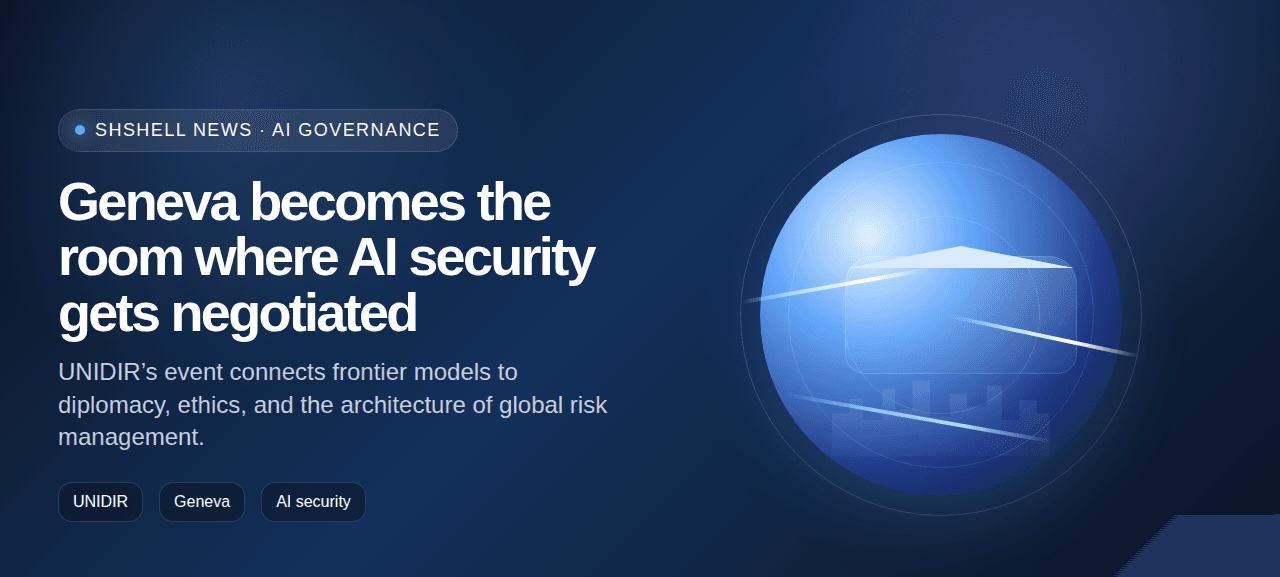 Why Geneva Matters When the UN Meets on AI Security