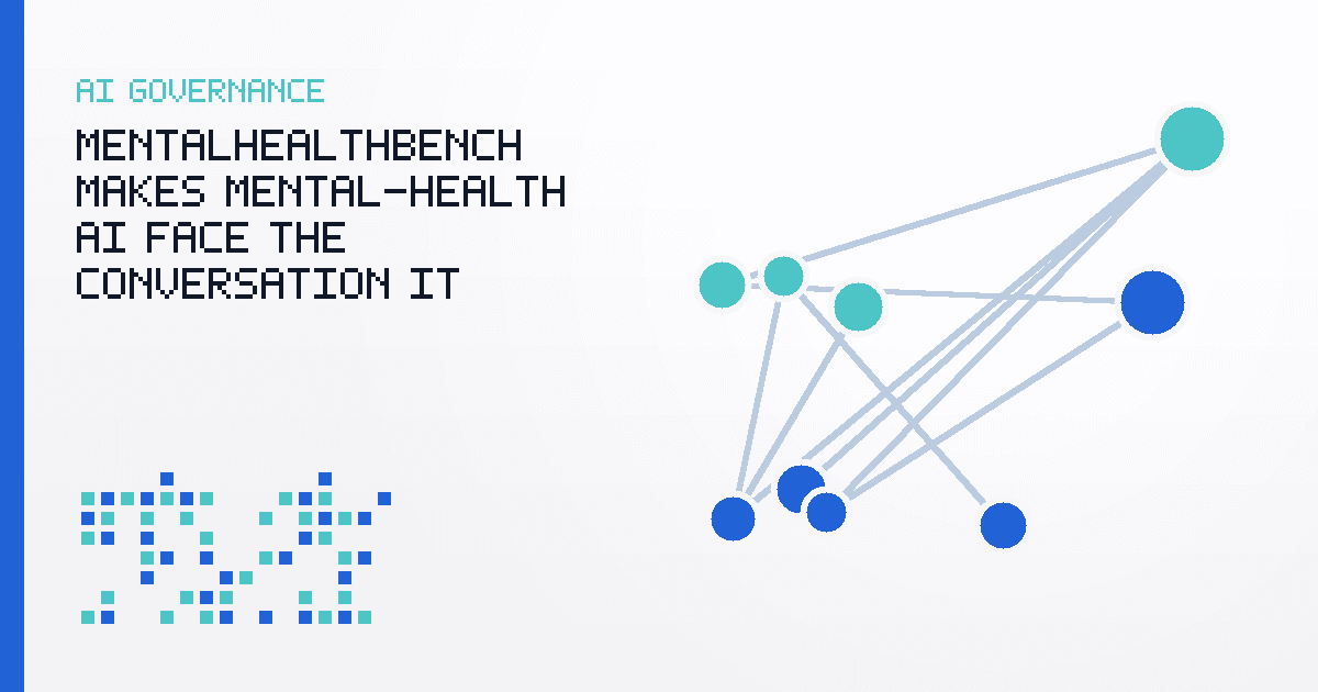 MentalHealthBench Makes Mental-Health AI Face the Conversation It Usually Avoids